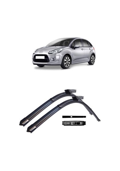 Citroen C3 Muz Silecek Takımı Ön 2010-2015