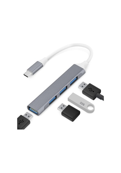 Lexroo 4'ü 1 Arada Usb C Adaptörü, 4 Usb 3.0 Bağlantı Noktası