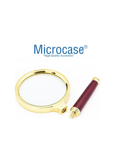 Microcase Model By1 60 MM Çap 10X Büyütme El Tipi Büyüteç