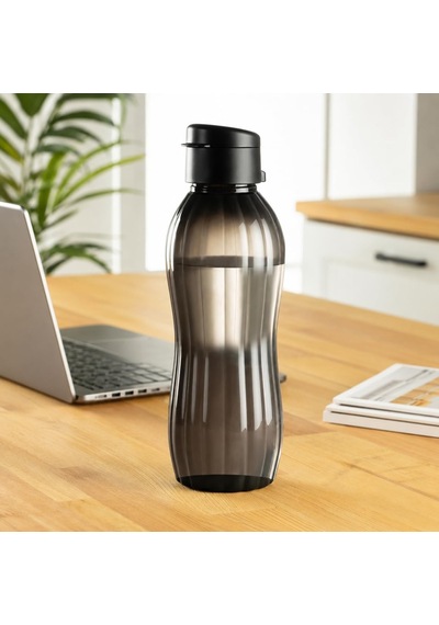 900 Ml Matara Sporcu Suluk, Bpa Free Sızdırmaz Su Şişesi, Mat Görünümlü Antrasit Renk Spor Outdoor Okul Ofis Kul Diğer