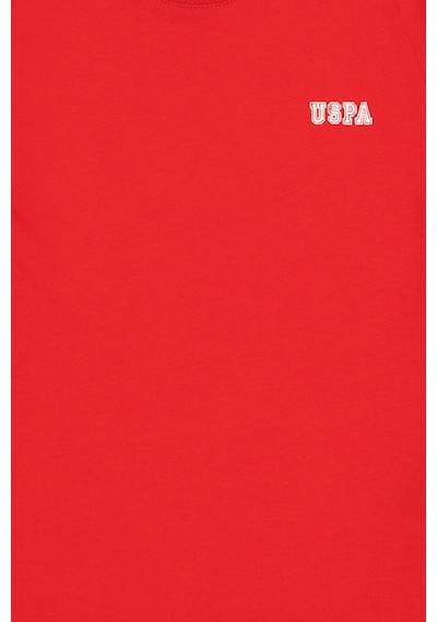 U.S. Polo Assn. Erkek Çocuk Kırmızı Bisiklet Yaka Tişört 50298086-VR030