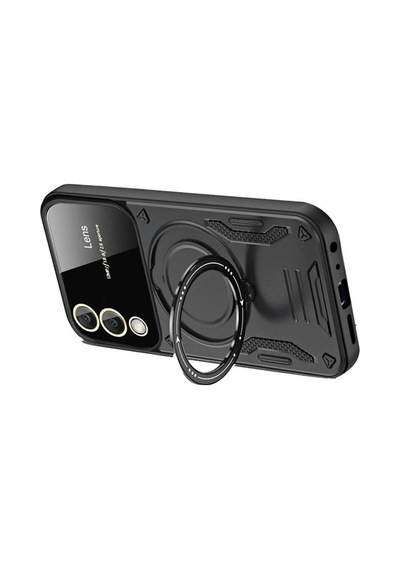Galaxy Uyumlu S25 Edge Kılıf Joy Lens Standlı Kapak