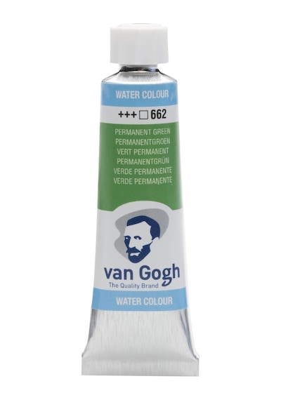 Van Gogh Tüp Suluboya - 662 Permanent Green - 10ml
