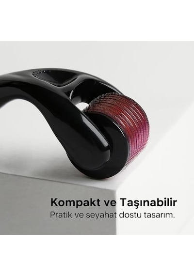 Suwors Derma Roller 0.5 Mm Titanyum İğneli Cilt Bakım Aleti, Gözenek Sıkılaştırıcı, Kırışıklık Ve Leke Karşıtı, Kolay Temizlenebilir Mikro İğne Masaj Aleti