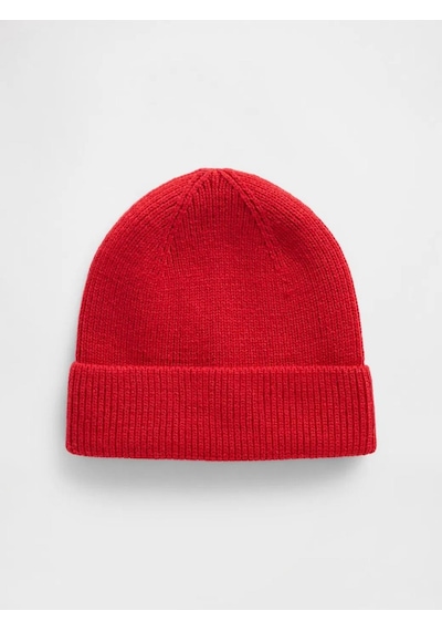 Gap 791205003 V-cozy Ribbed Erkek Bere Kırmızı