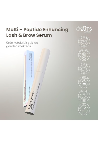 Çok Peptitli Güçlendirici Kirpik & Kaş Serumu 3 Ml
