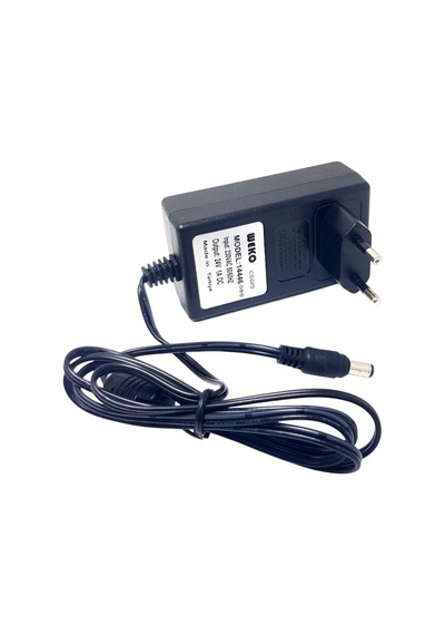 Weko 24volt 1amper Plastik Kasa Priz Tipi Adaptör 5.5x2.5mm Uçlu 1 Adet