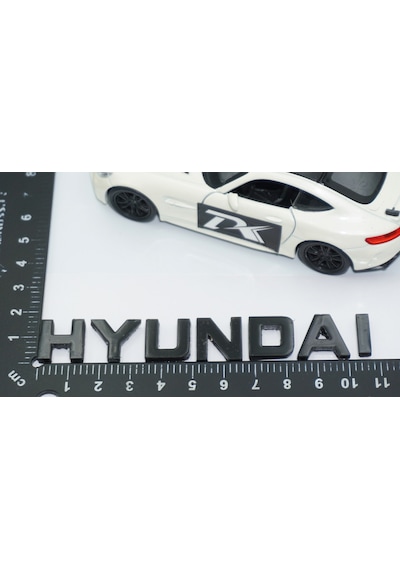 Dk Tuning Hyundai Bagaj 3m 3d Siyah Abs Yazı Logo