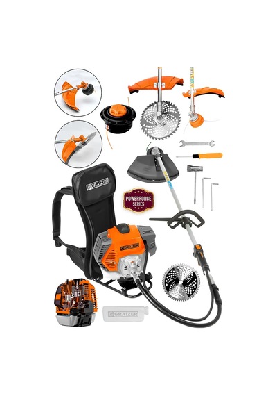 Graizer Series 58 Cc 11000 Rpm Sırt Tipi Benzinli Ot Çalı Çim Biç