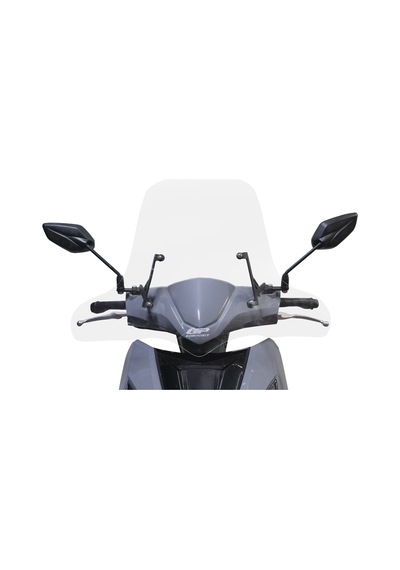 Gp Kompozit Rks Vrs 125 2023-2025 Uyumlu Elcikli Ön Cam Şeffaf 50cm