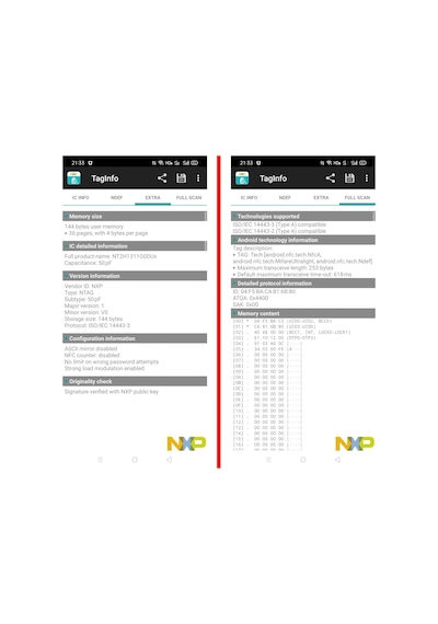 Anti Metal 13.56Mhz Ntag213 Nfc Etiket Programlanabilir Sticker. 10 Adet-40X25Mm Dikdörtgen Etiket