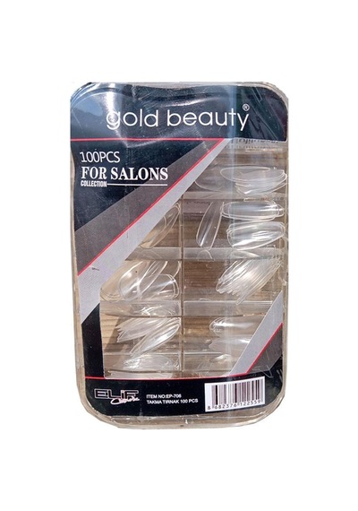 Gold Beauty Takma Tırnak 100'lü EP-706