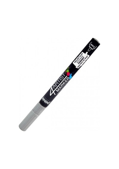 Pebeo 4Artist Oil Marker 2 Mm Yuvarlak Uç Grey