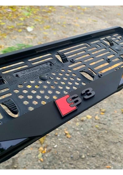 S3 Yazılı Pleksi Plakalık Takmatik