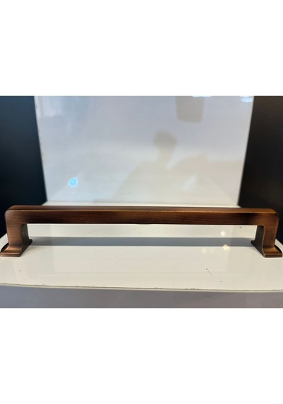 Levante Metal Kulp 192mm Antik Bakır Dolap Kapak Tv Ünite Modern Çekmece Mobilya Komidin Konsol Antik Bakır