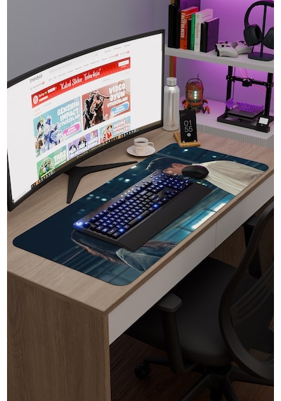 Twenty-five Twenty-one K Drama Kdrama V2 90x40 Xxl Gaming Kauçuk Kaymaz Taban Mouse Pad Fare Altlığı