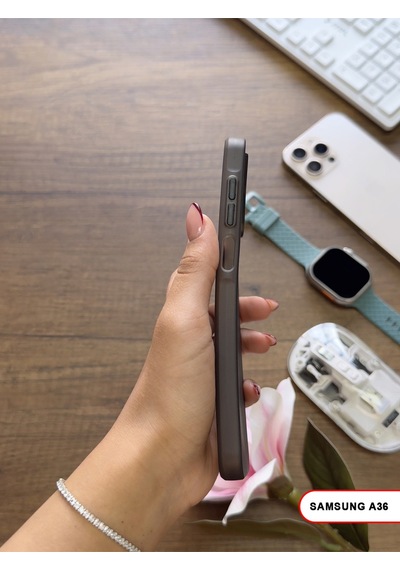 Samsung Galaxy A36 Uyumlu Süper İnce Mat Ultra Thin Silikon Kılıf Çok Renkli