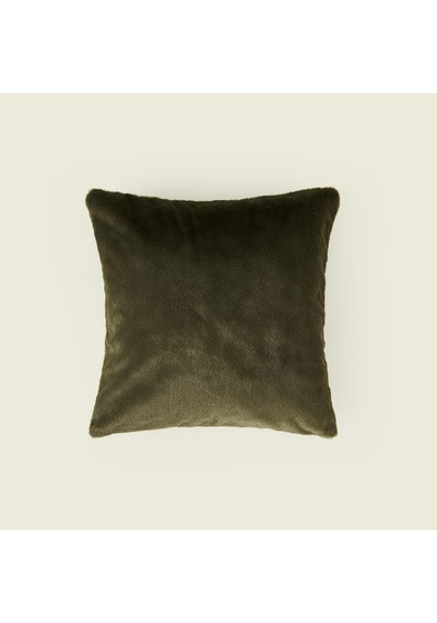 Soft Post Kırlent Kılıfı - Haki - 45x45 Cm Renkli