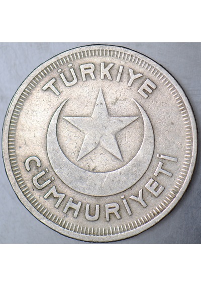 10 Kuruş 1937 Atatürk Dönemi.