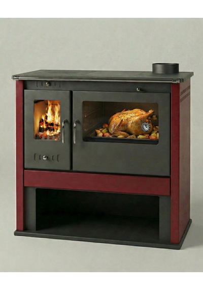 Goldfire Nova 11,5kw Odunluk Ve Fırınlı Çelik Kuzine Soba