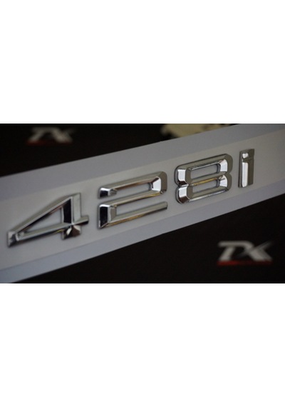 Dk Tuning Bmw 428i Bagaj Krom Metal Yazı Logo Arma