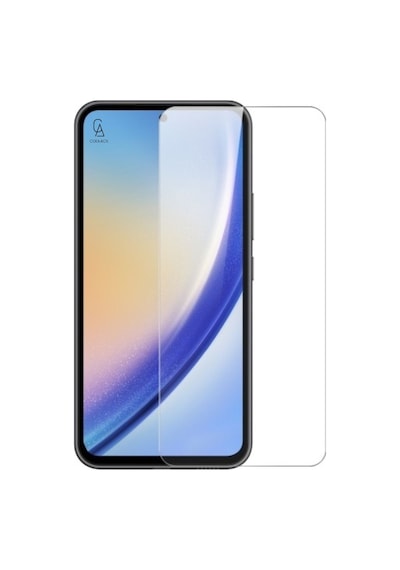 Samsung Galaxy A55 Uyumlu Köşe Dolgulu Anti Shock Telefon Kılıfı Ve Kırılmaz Cam Ekran Koruyucu