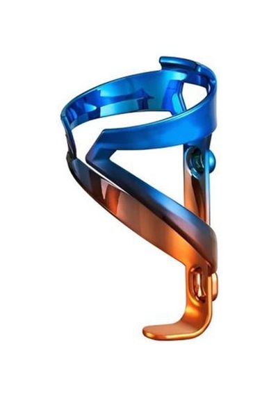 Briviga Plastik Matara Kafesi Mavi Bronz İki Renk Pc Bisiklet Matara Şişe Kafesi 150x80mm, 33g Mavi