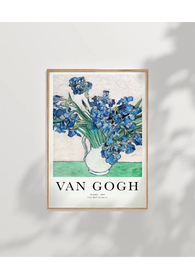Çerçevesiz Poster Van Gogh Irıses No 2