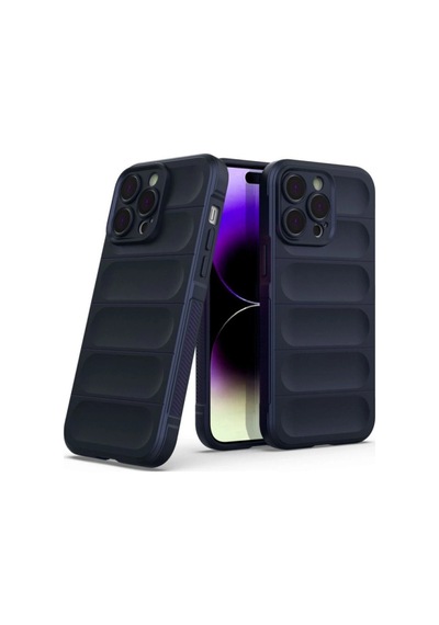 Apple Uyumlu   iPhone 16 Pro Max Kılıf Optimum Silikon - Lacivert