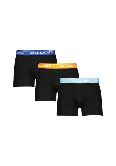 Jack & Jones Jack&jones Erkek 3'lü Boxer 12291648.syh Siyah