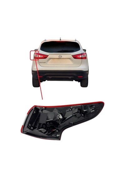 Nissan Qashqai Stop Lambası Dış Sol 2014-2015-2016