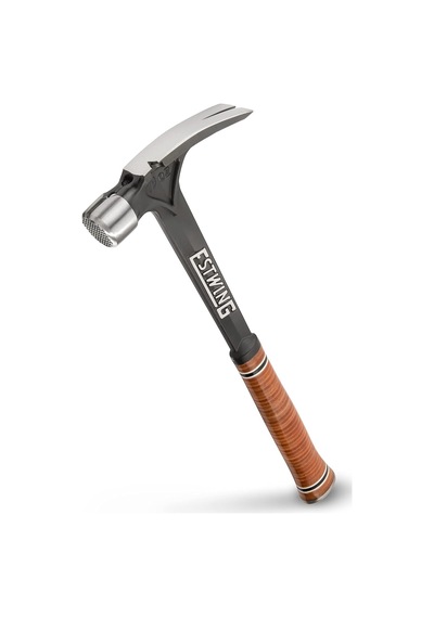 Estwıng Klauenhammer Ultra, Ledergriff, Gerade, Ø30mm 530g, Geraute Bahn