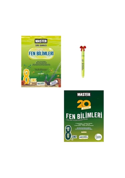 Lgs 8.sınıf Master Fen Soru Bankası Ve Master Fen Deneme