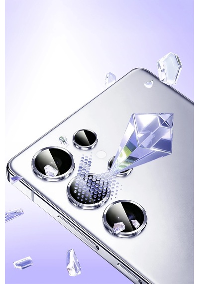 Sptmgldı Newface Samsung Galaxy Uyumlu  S26 Ultra Bilvis Titan Kamera Lens - Siyah