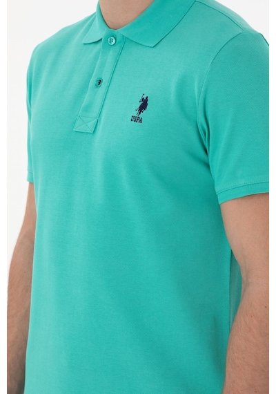 U.S. Polo Assn. Erkek Slim Fit Polo Yaka Mint Basic Tişört 50298041-VR090 U.S. Polo Assn. Erkek Slim Fit Polo Yaka Mint Basic Tişört 50298041-VR090