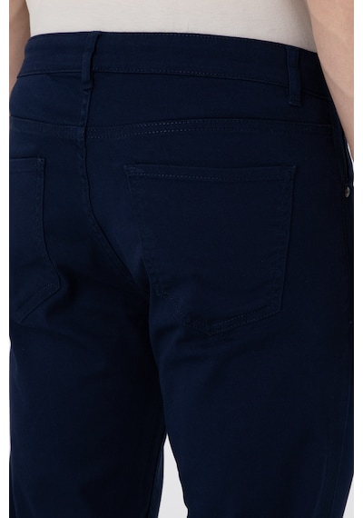 U.S. Polo Assn. Erkek Lacivert Kanvas Pantolon 50309126-VR033