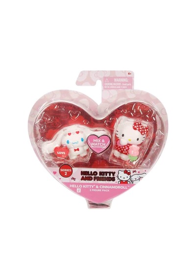 Hello Kitty Kalpten Kalbe 2 Li Figür Seti Hkt02000 - Hello Kitty Ve Cinnamoroll