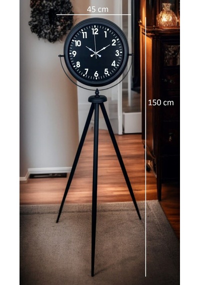 Büro Ev Ofis Hediyesi İçin Design Stil Tripod Ayaklı Saat Diğer