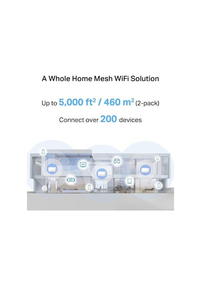 Mercusys Halo H37be 2-pack Wıfı7 Be6500 Dual Band Router 2-li Paket
