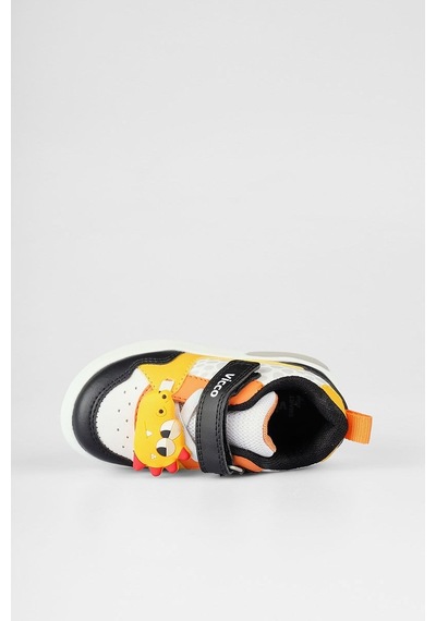Vicco Borka Işıklı Erkek Bebek Siyah Sneaker 22-25 Numara-2483 Siyah