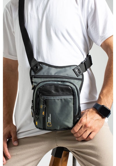 Mega Bag The Northwest Erkek Çantası Motorcu Çantası GRİ