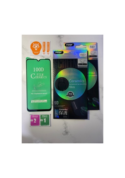 3 Adet Redmi Note 8 İle Uyumlu 9d Ceramics Ekran Koruyucu