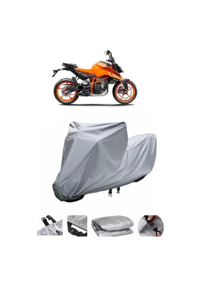 Ktm 390 Duke Arka Çanta Uyumlu Ultra Kalın Motosiklet Brandası
