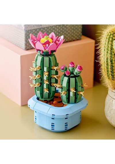 LEGO® Botanicals Çiçekli Kaktüs 11509 - 9 Yas ve Üzeri Çocuklar için 2 Kaktüs Içeren Yaratici Oyuncak Yapim Seti (482 Parça)