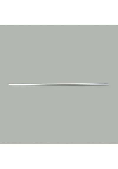 Paslanmaz Çelik Düz Oklava - Gri - 76 Cm