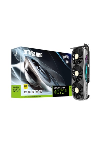Zotac NVIDIA GeForce RTX 4070 Ti Trinity OC ZT-D40710J-10P 12 GB GDDR6X 192 Bit Ekran Kartı
