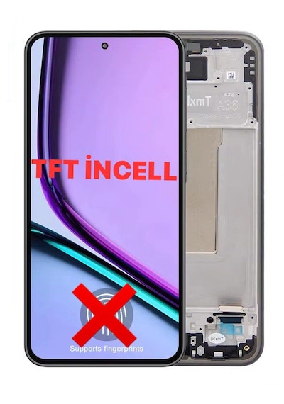 Samsung Uyumlu Galaxy A36 Sm-a366e Lcd Ekran Dokunmatik Çıtalı Tft İncell