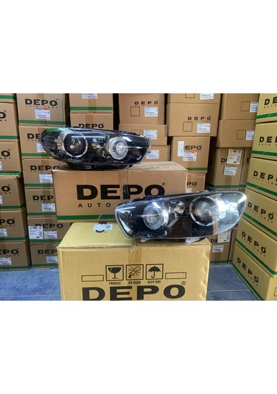 Vw Scirocco 2008-2013 Arası Depo Sağ Ve Sol Far Takım D1s Xenon 1k8941753b / 1k8941754b