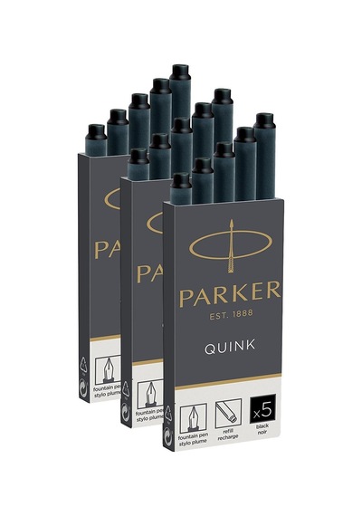 Quink - Doldurulabilir Kartuş, 1950382 15er Box Siyah Sku: Zeusb075nc39fk