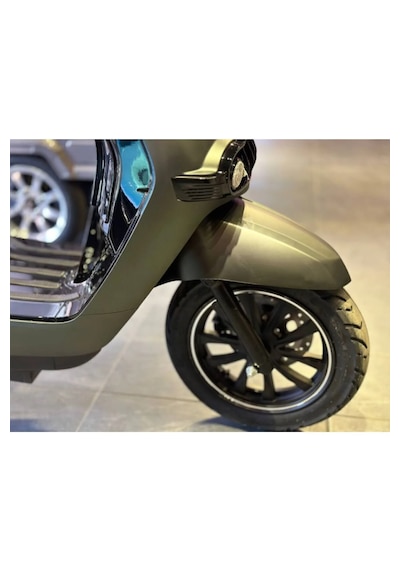 Motolüx Latte 6 Akülü Elektrikli Motosiklet Yeşil Renk Yeşil